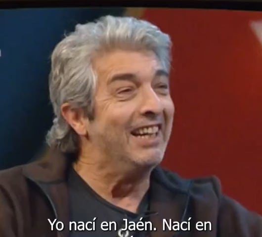 Darín eligió la ciudad de Jaén para su ciudadanía española