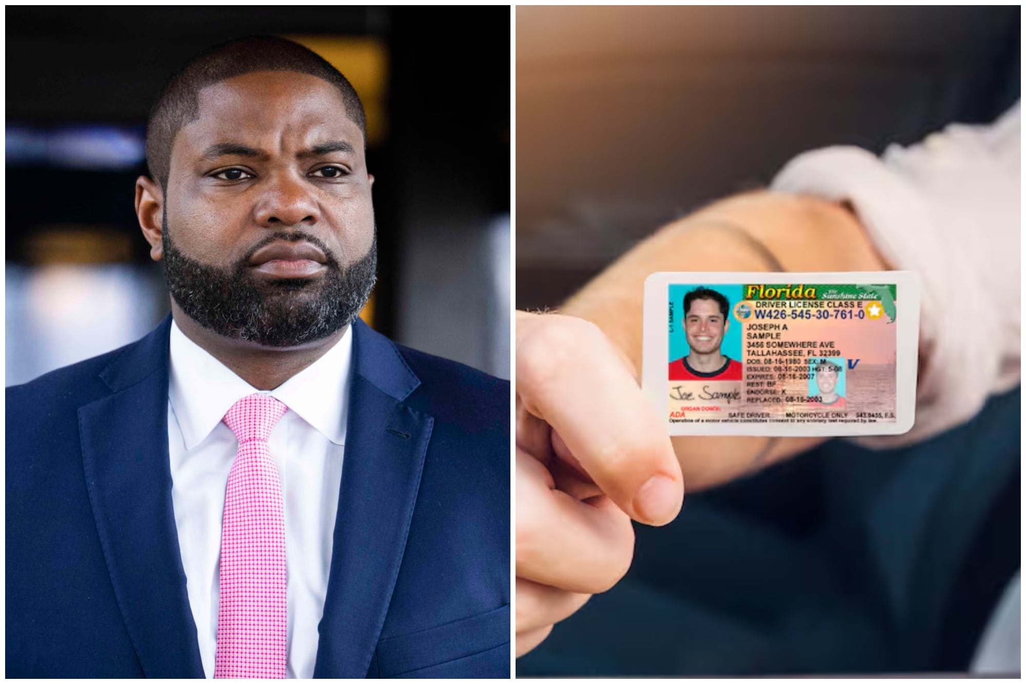 Byron Donalds y su propuesta de eliminar definitivamente las licencias de conducir a un grupo de migrantes en Florida