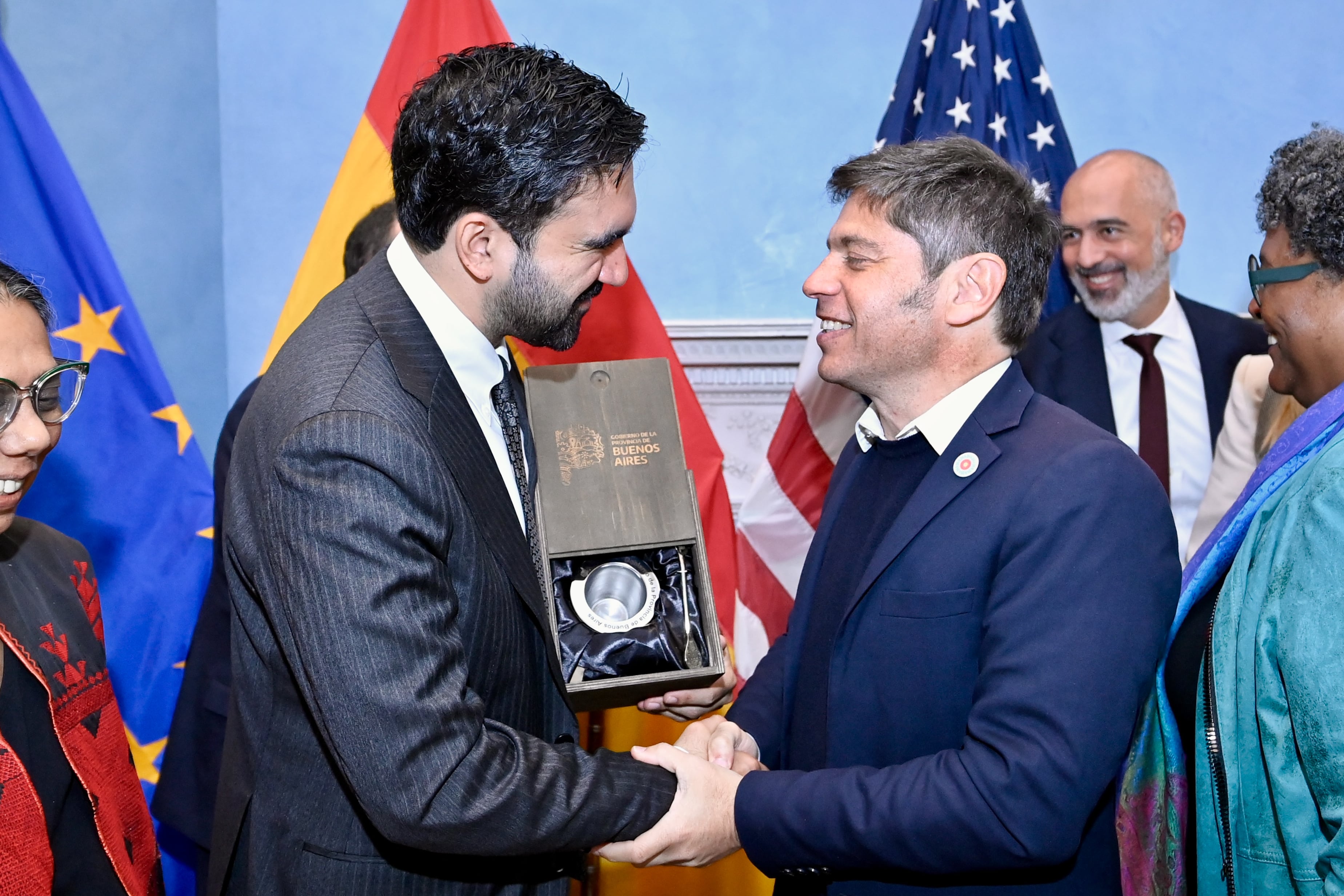 Kicillof con Mamdani, en New York