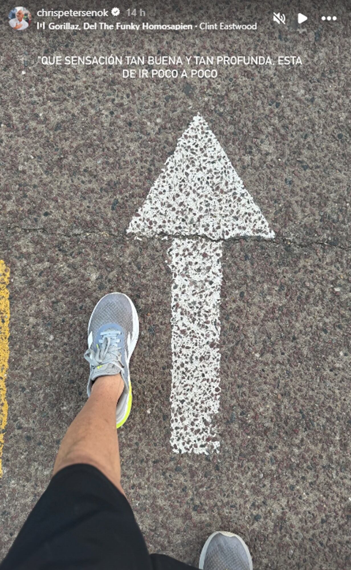 Christian Petersen generó ilusión en sus redes con la foto de su recuperación