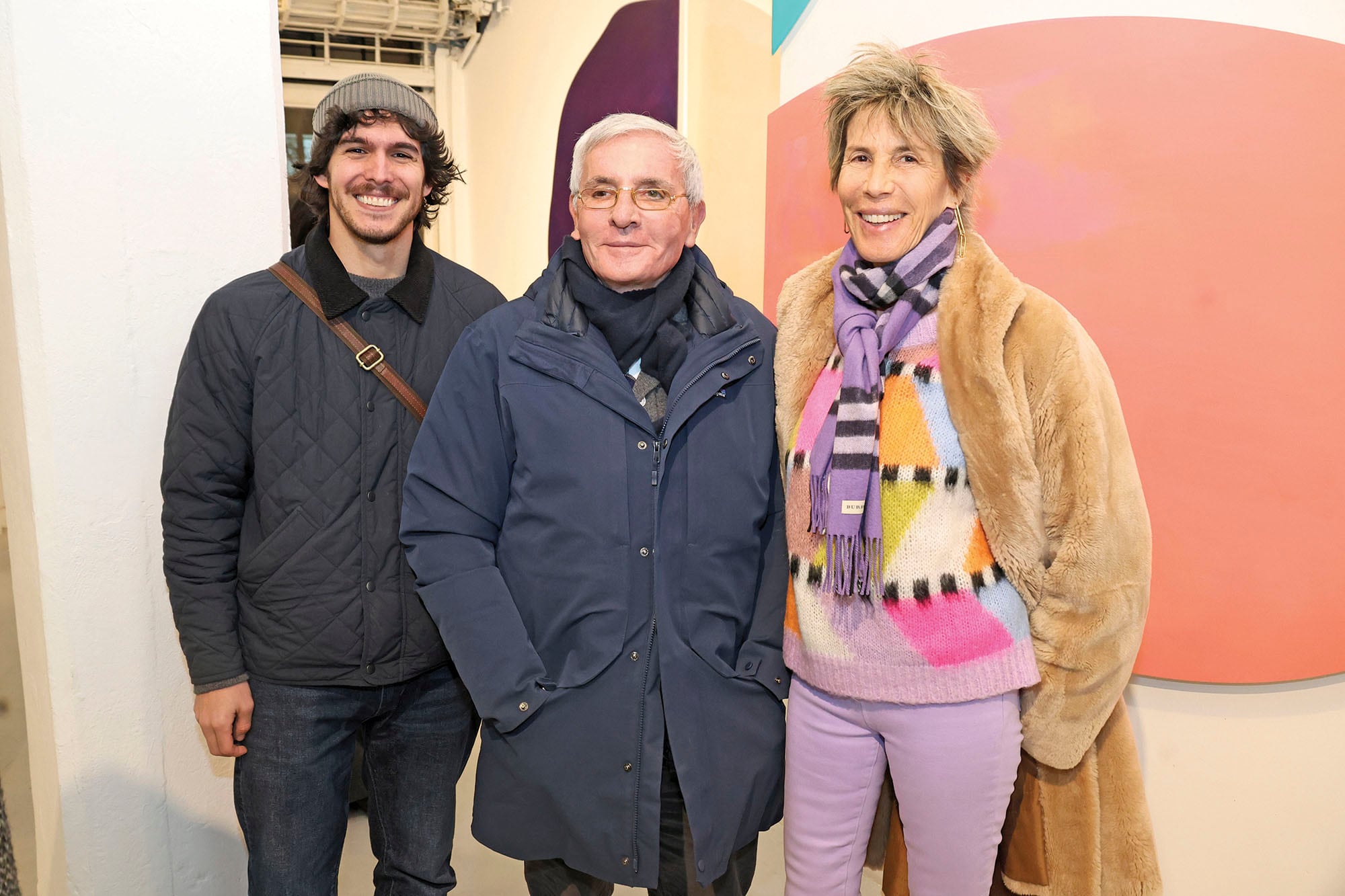 Luca Martini, Esteban Tedesco y Laurence Wollack
