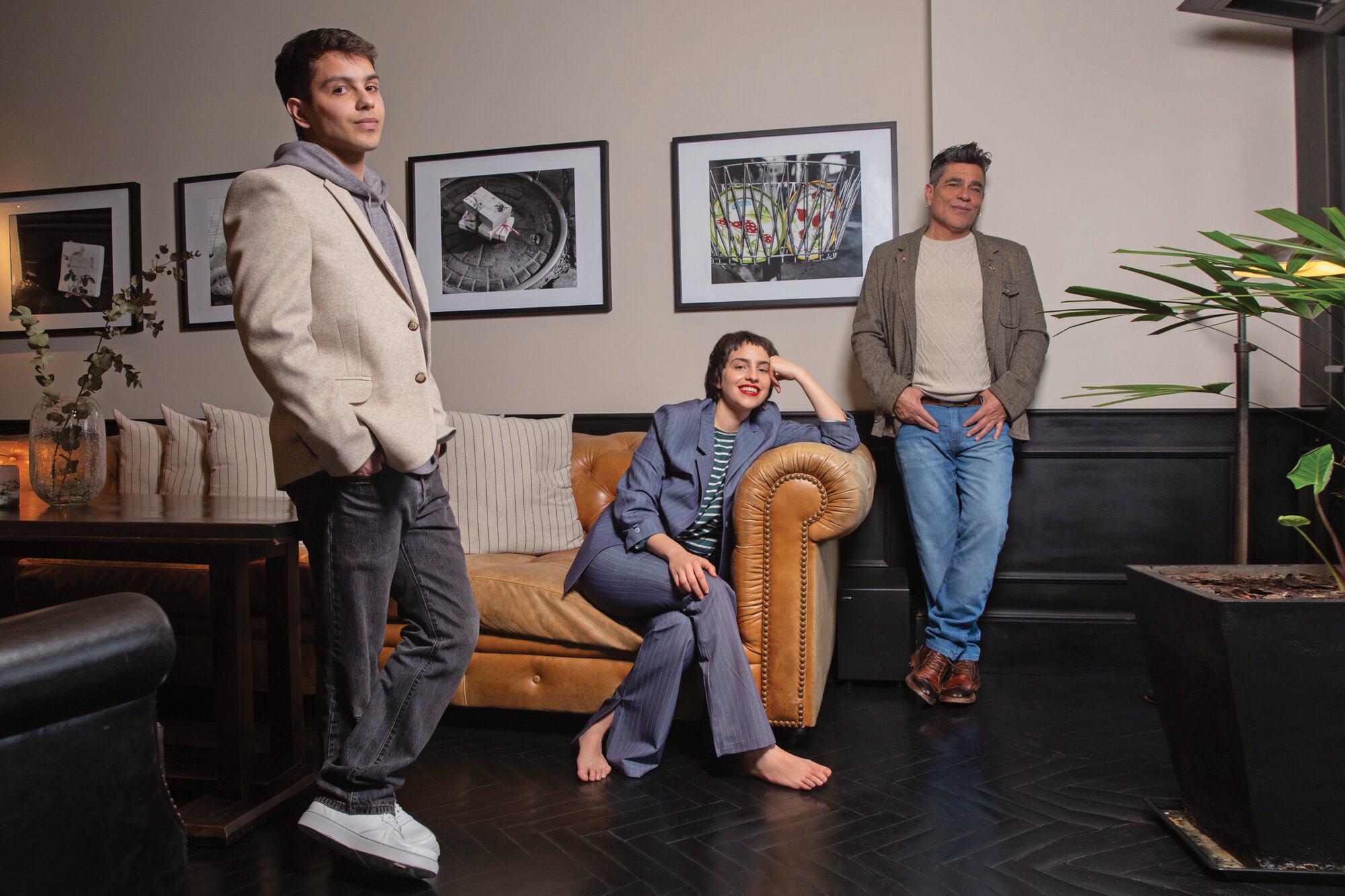 Los Palomino: Aarón, Sofía y Juan