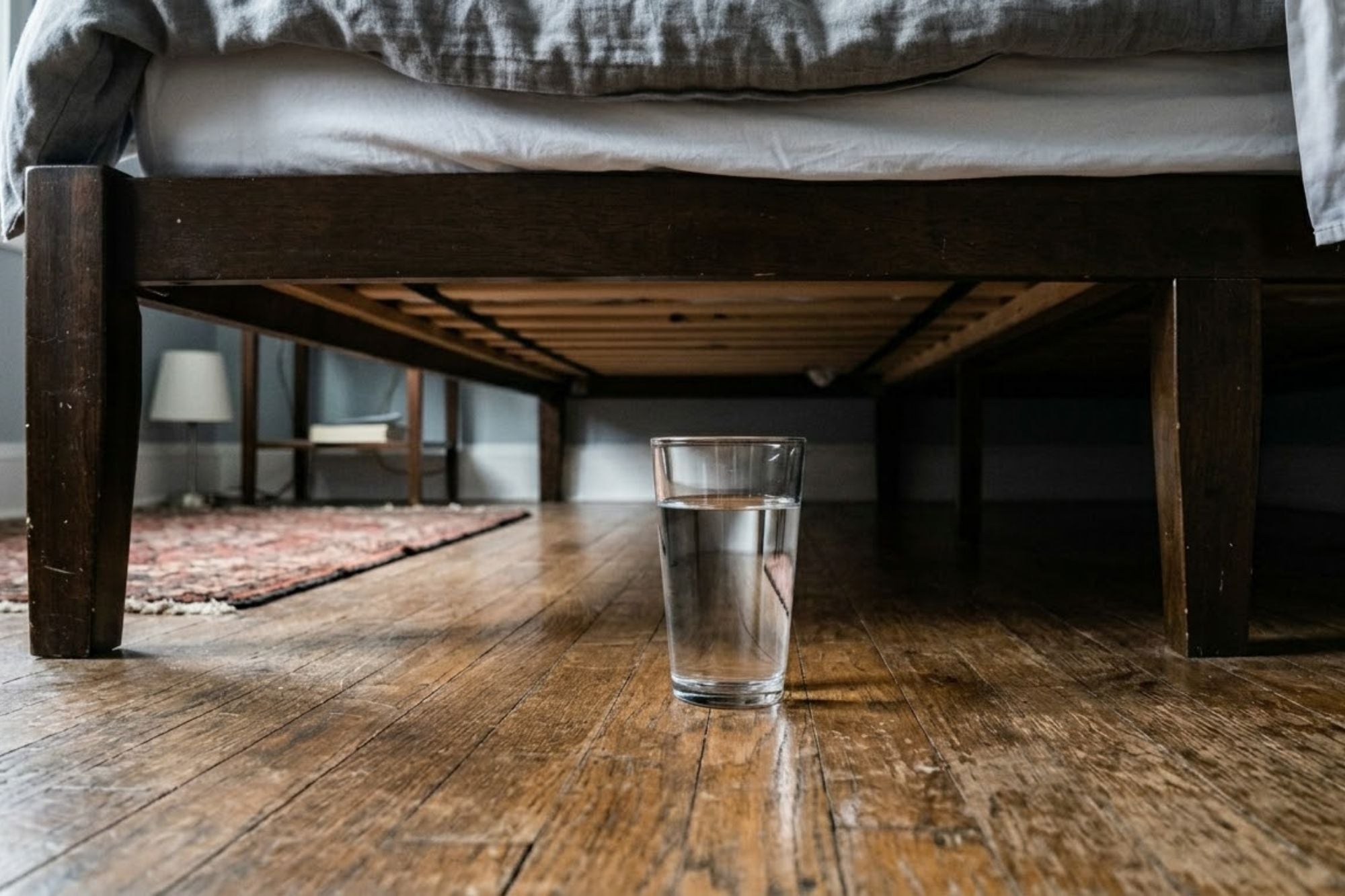 Por qué cada vez más personas colocan un vaso con vinagre debajo de la cama