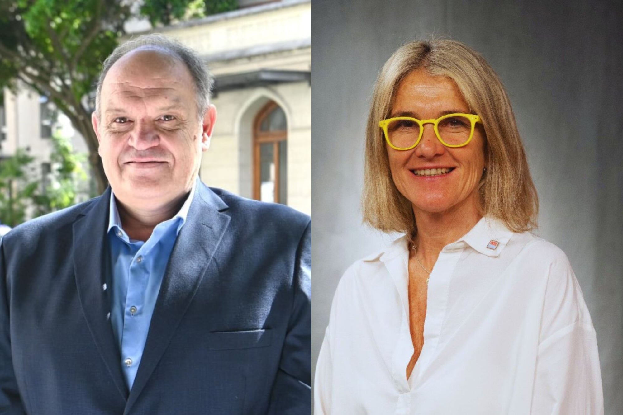 Nicolás Bronzovich y María Beatriz