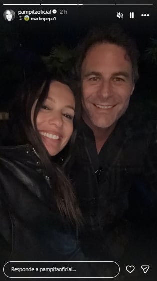 La foto de Pampita y Martín Pepa juntos en Inglaterra (Foto: Instagram @pampitaoficial)