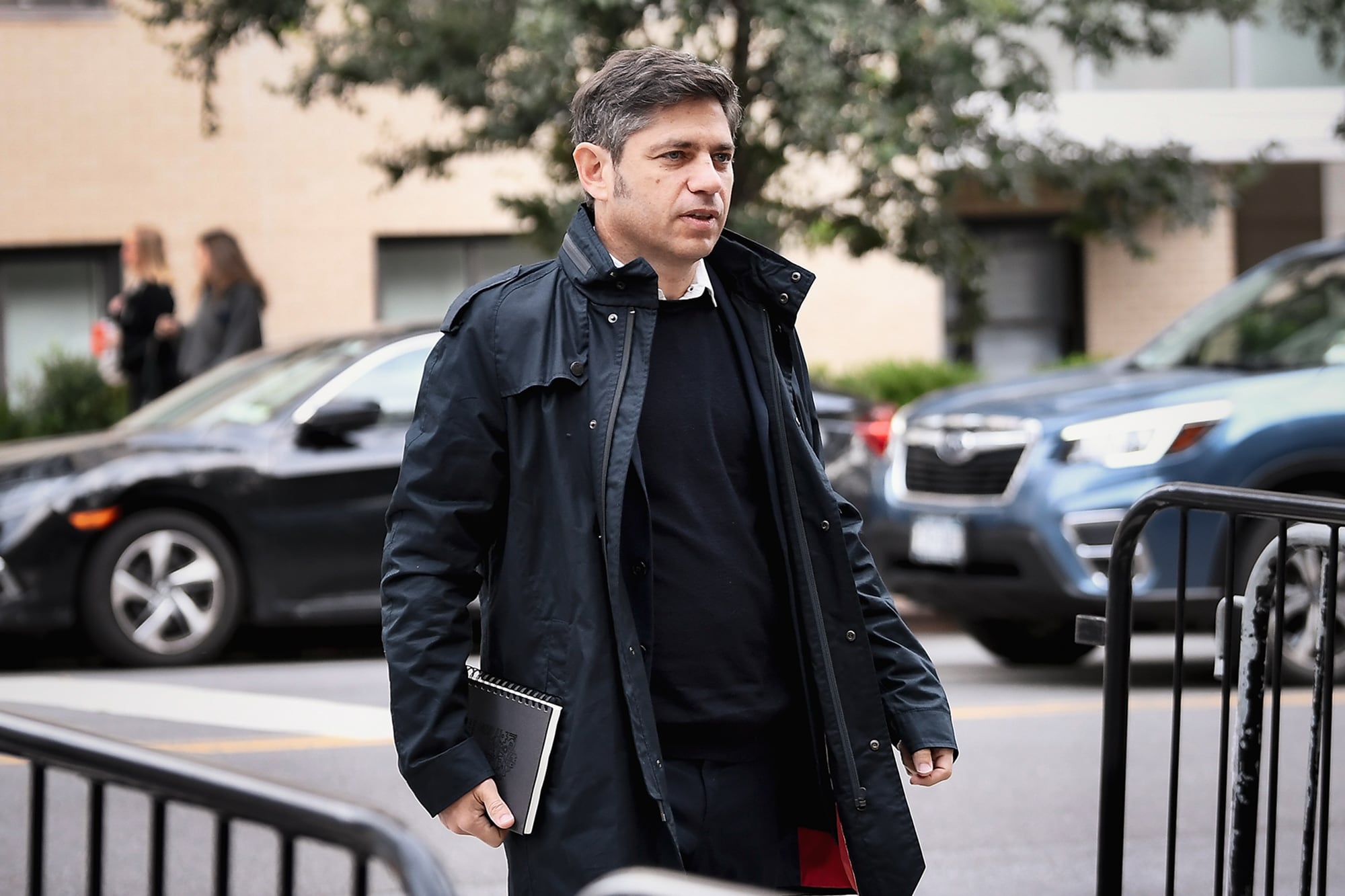 Axel Kicillof en Nueva York