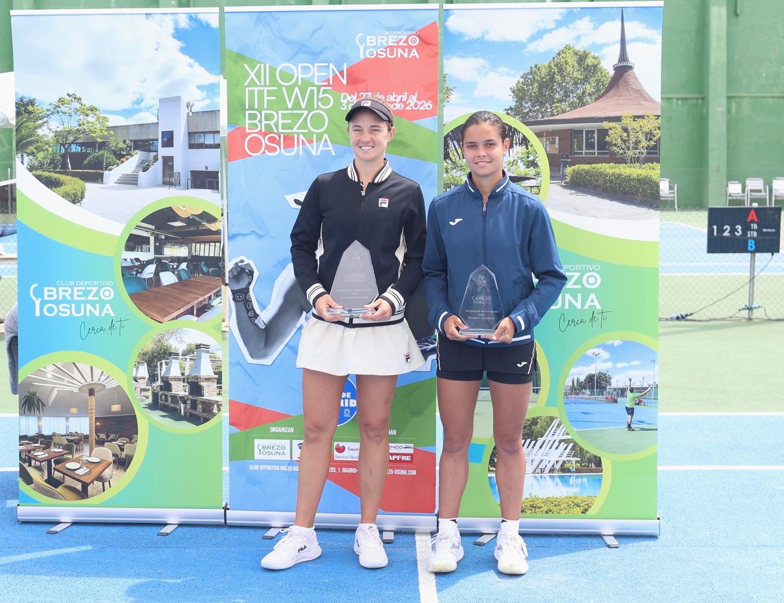 En la final del W15 de Madrid, Podoroska derrotó a la española María García Cid (706° del ranking WTA) por 4-1 y retiro