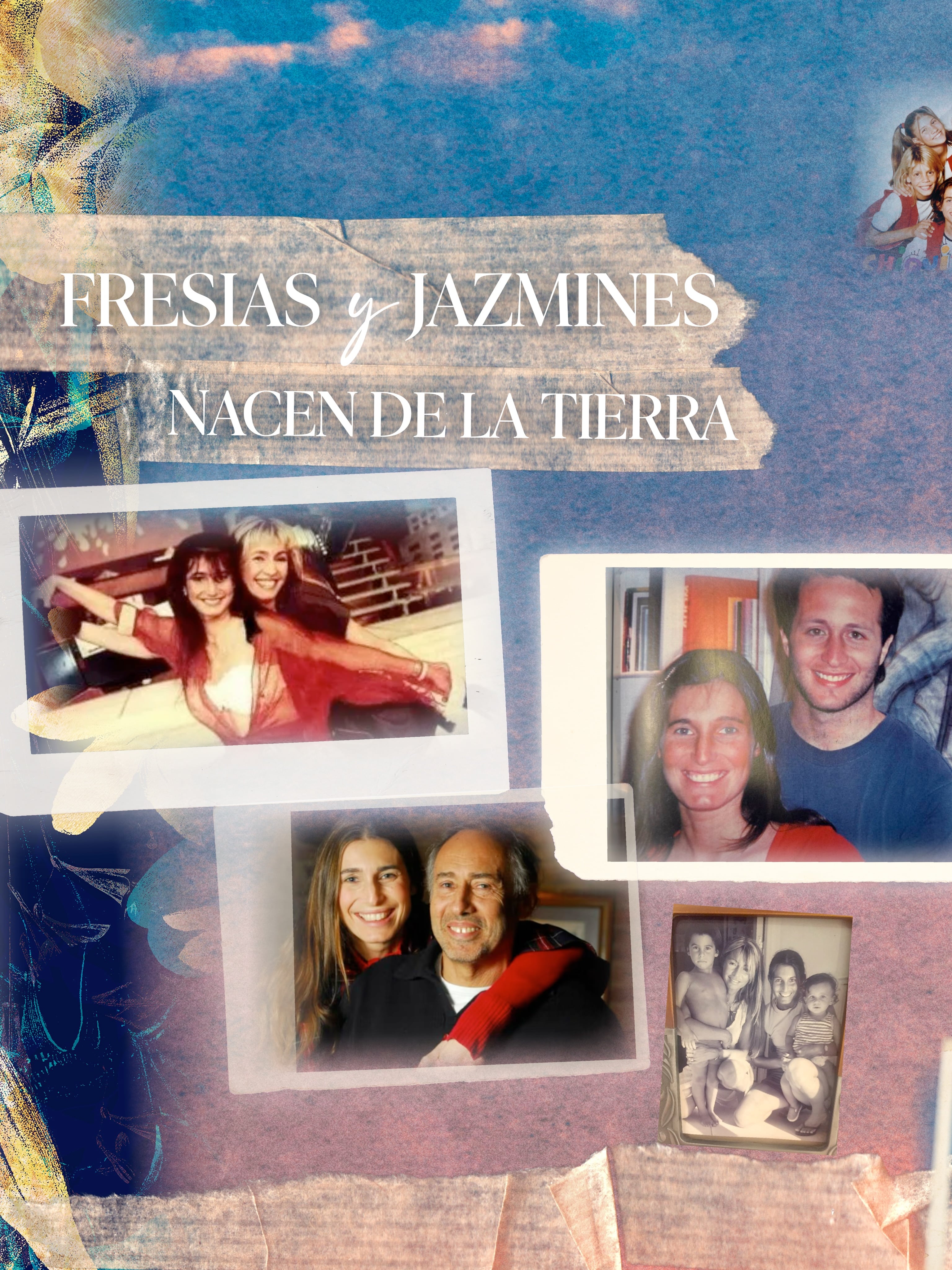 La productora eligió imágenes de Romina con sus padres, su hermano y sus hijos (Foto: Instagram @bycrismorena)