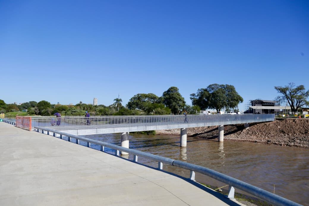 El puente es de uso exclusivo para ciclistas y peatones (Foto: GCBA)