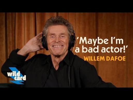 Willem Dafoe participó del pódcast Wild Card with Rachel Martin y sorprendió a todos con su nuevo estilo de vida (Foto: Captura YouTube)