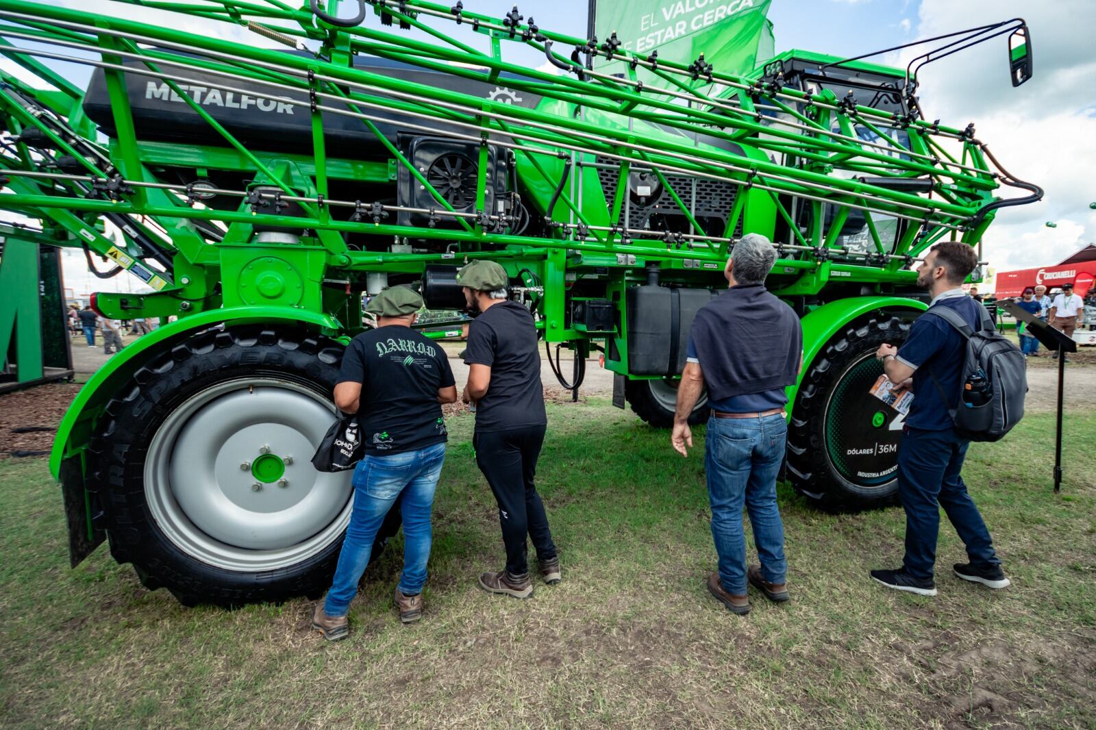 Un equipo de la marca en Expoagro