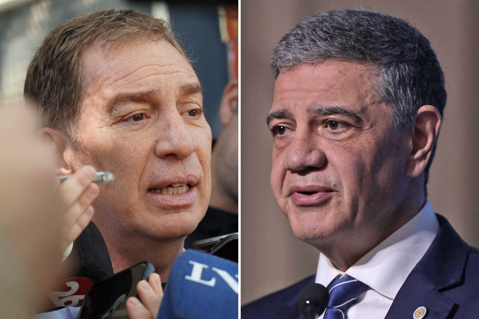 Manuel Adorni y Diego Santilli recibieron a Jorge Macri en plena puja por los fondos de coparticipación