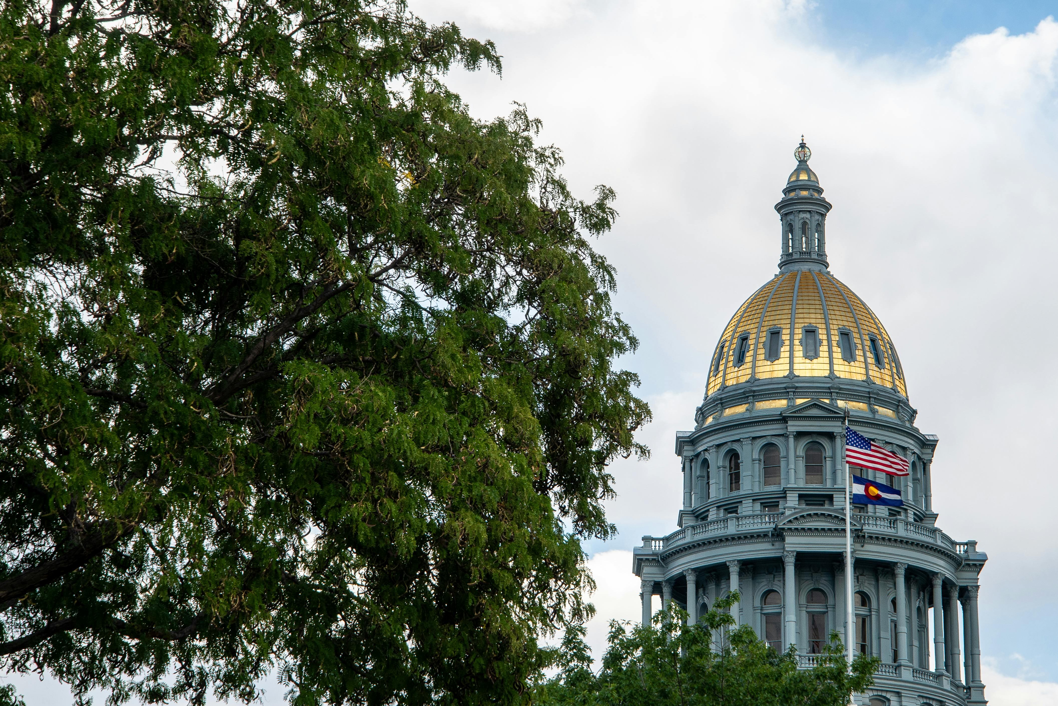 Vista a las oficinas del Capitolio en Denver, Colorado (Pexels/Andrew Patrick Photo)