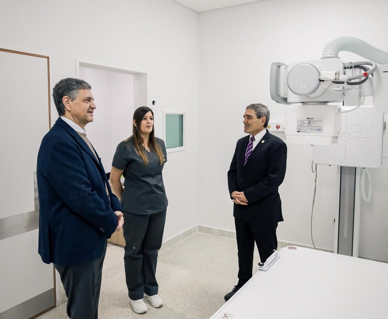 Jorge Macri y Fernán Quiros, presentes en la inauguración