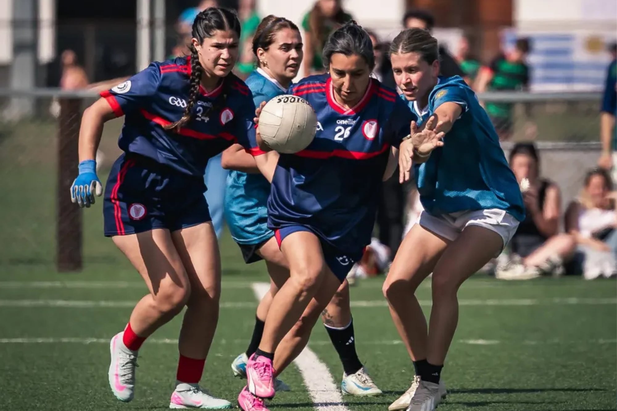 Un equipo femenino argentino jugará por primera vez el Mundial de fútbol gaélico