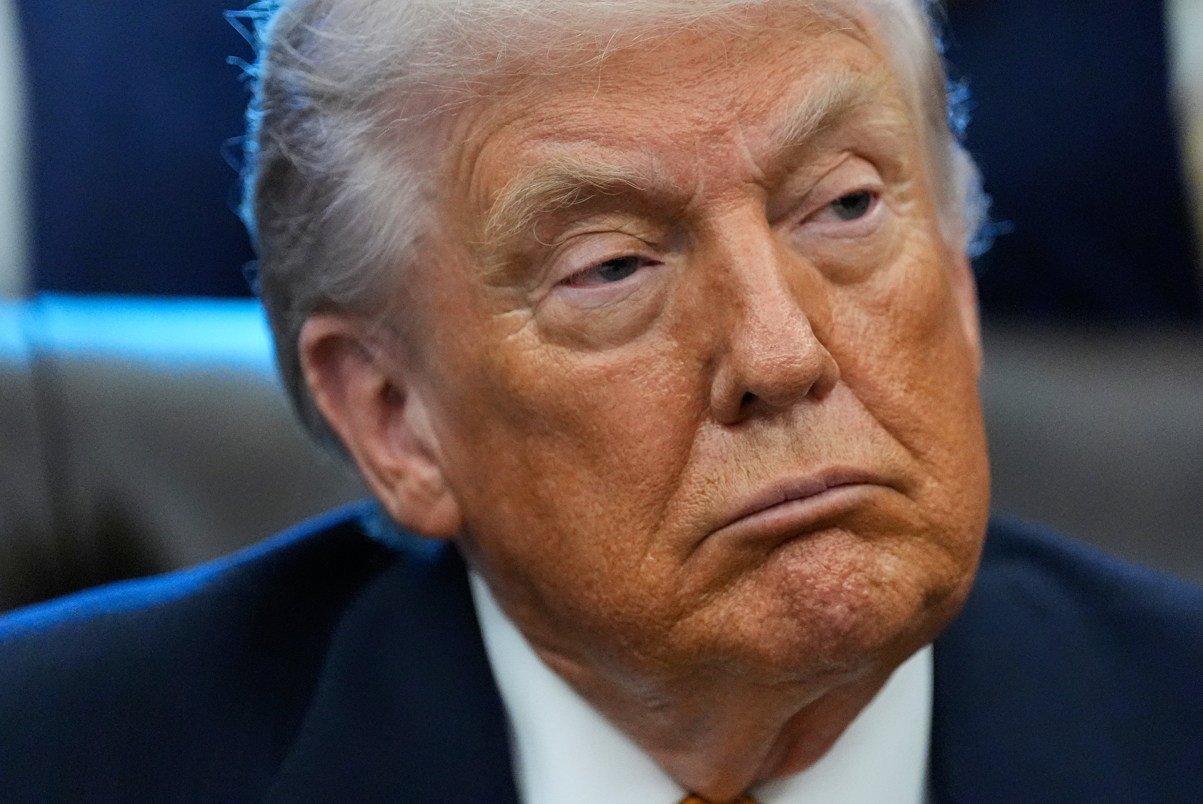 Tras la captura de Maduro, Trump apoyó a Delcy Rodríguez para que asuma la conducción del gobierno venezolano (AP Photo/Alex Brandon)