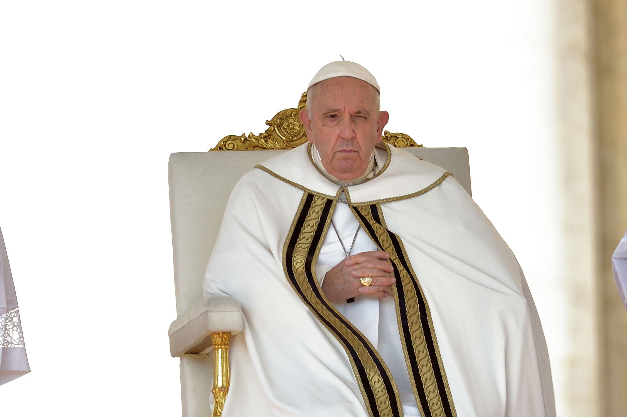 El Papa Francisco durante el acto de nombramiento de cardenales en la basílica vaticana de San Pedro, a 30 de septiembre de 2023, en Roma