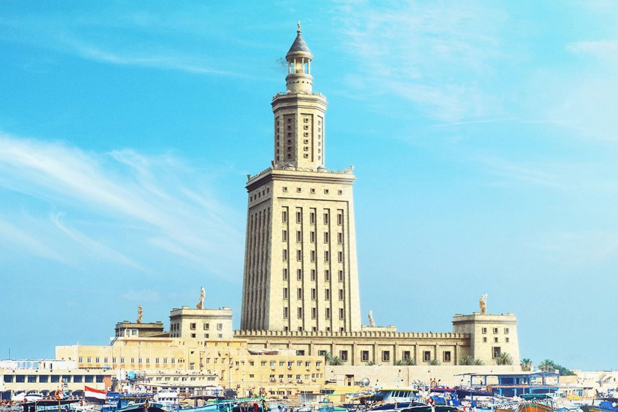 El Faro de Alejandría: cómo funcionaba una de las 7 maravillas del mundo (Foto: NeoMam Studios)