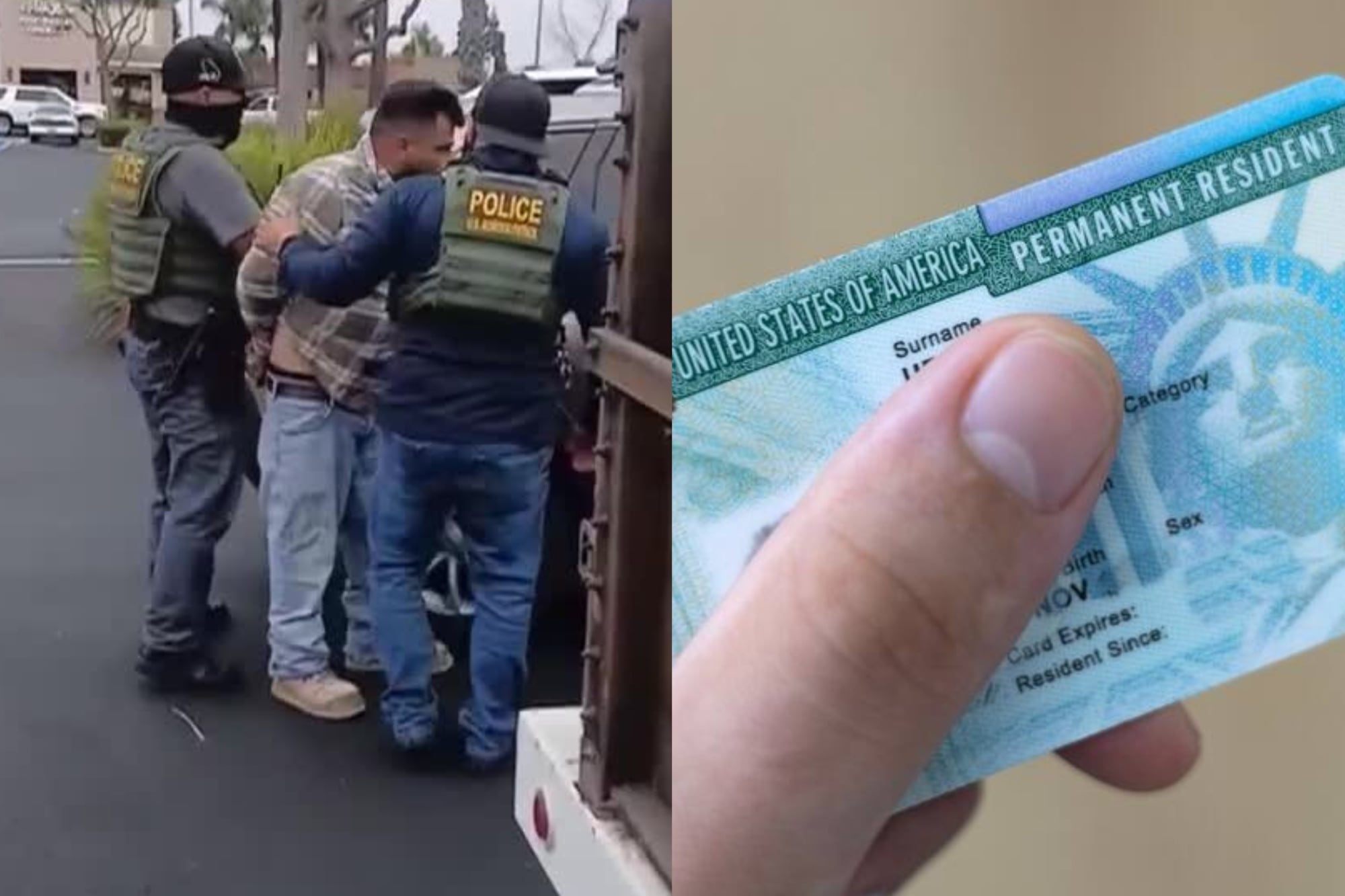 Busca la green card: es padre de un marine y fue detenido por el ICE en un Home Depot, pero ya está libre