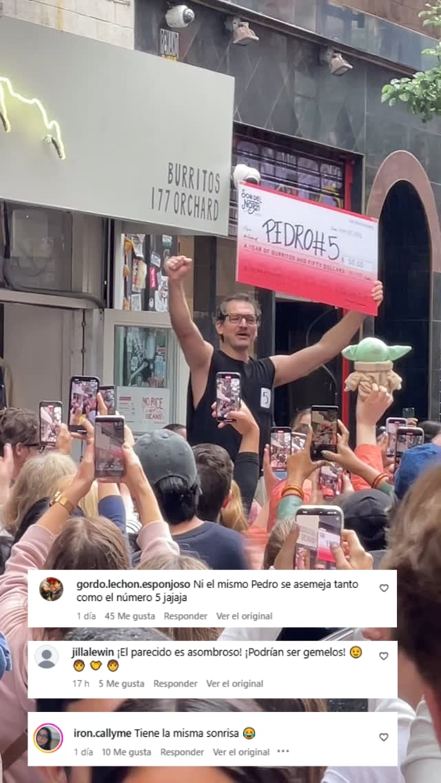 El ganador del concurso se volvió viral y los usuarios de las redes se sorprendieron con el parecido con el actor (Foto: Instagram @jameskleinmann)