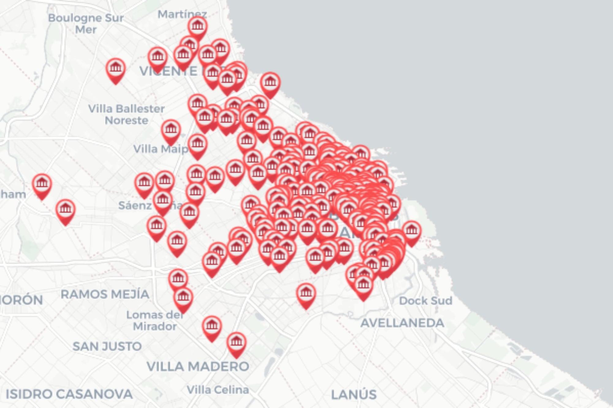 Mapa y listado: todos los museos que abren gratis en la Noche de los Museos 2025 6 El mapa de la Noche de los Museos 2025