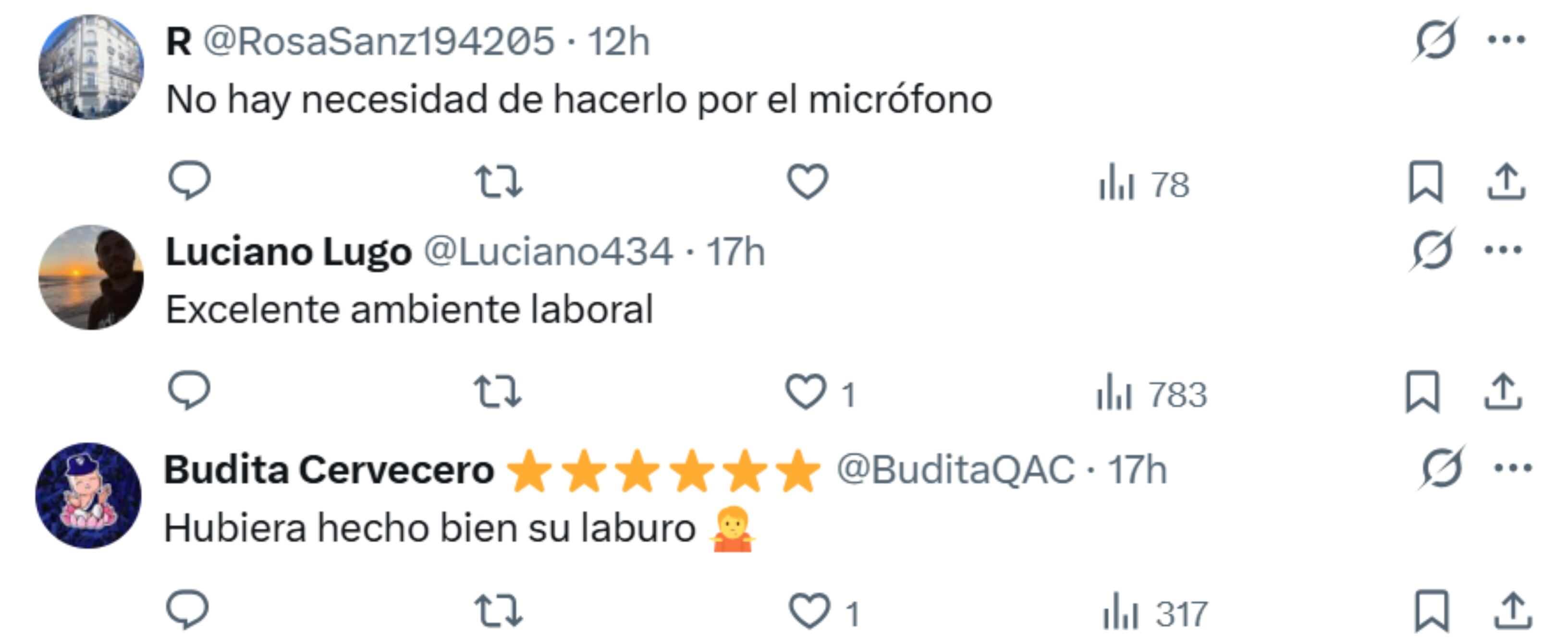 La reacción de los usuarios ante el video viral de Karina del 2022