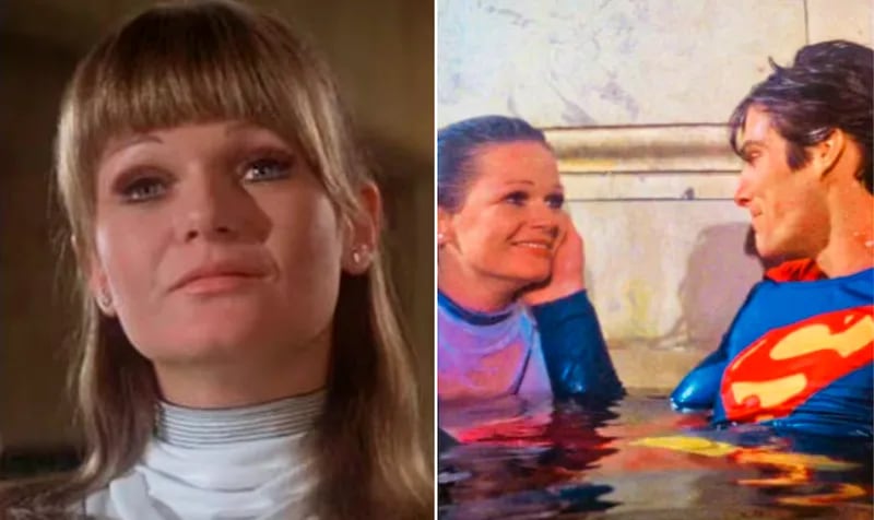 Valerie Perrine interpretó a Eve Teschmacher, la secretaria de Lex Luthor, uno de los icónicos enemigos de Superman