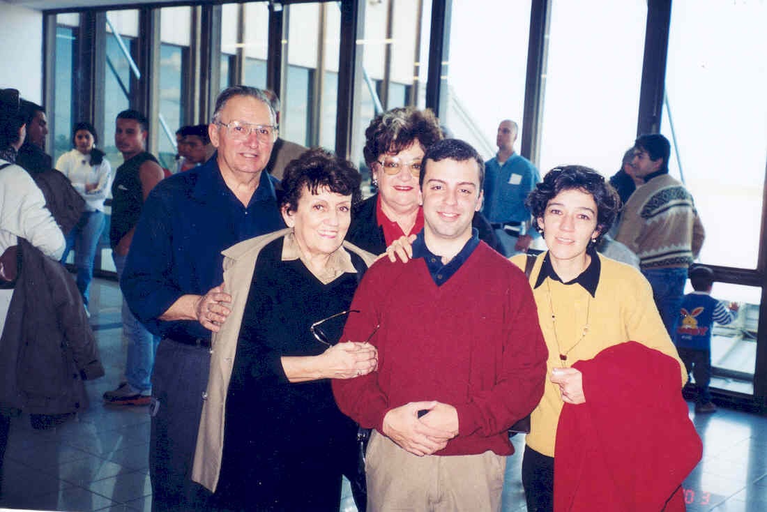 El día de la despedida, en mayo de 2003.