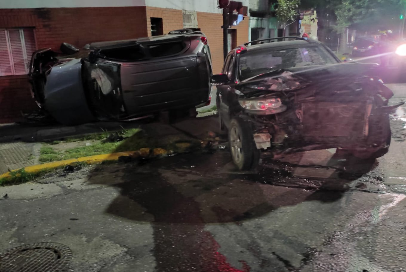 Choque en Flores: atropellaron a una familia y cinco personas fueron trasladadas