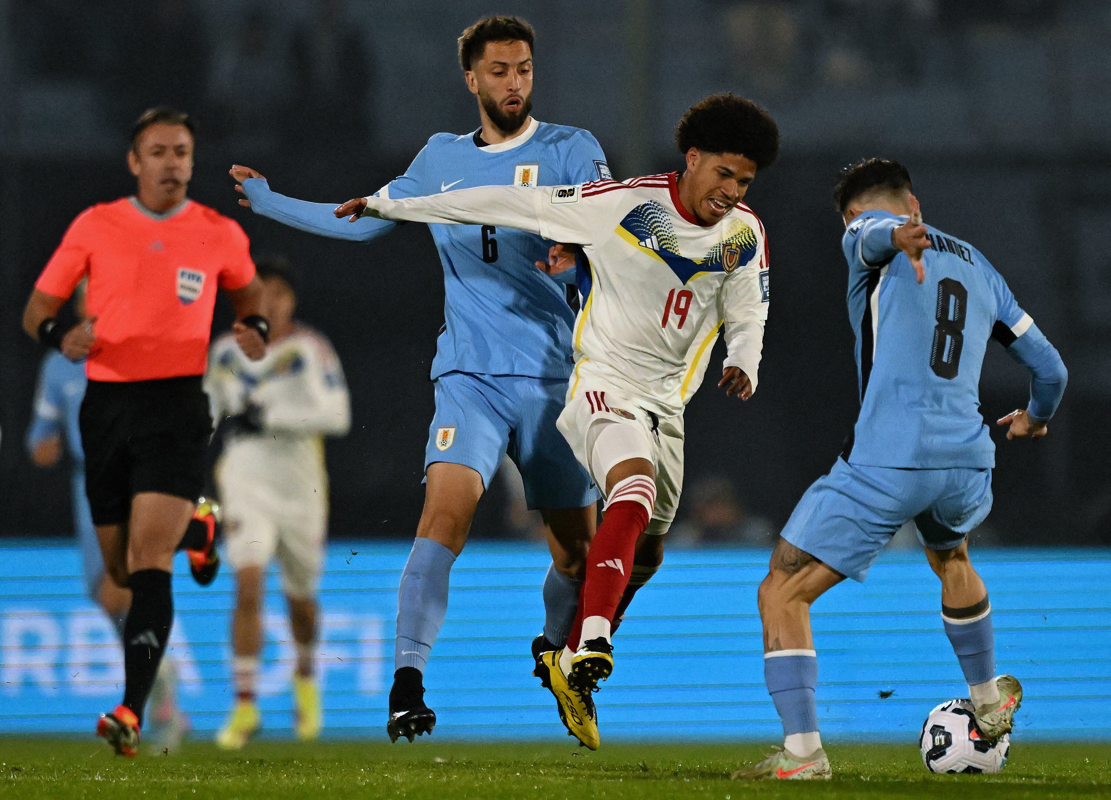 La selección venezolana aún tiene oportunidad de ganar su pase al Mundial 2026 en la fase de repechaje (X/@CONMEBOL)