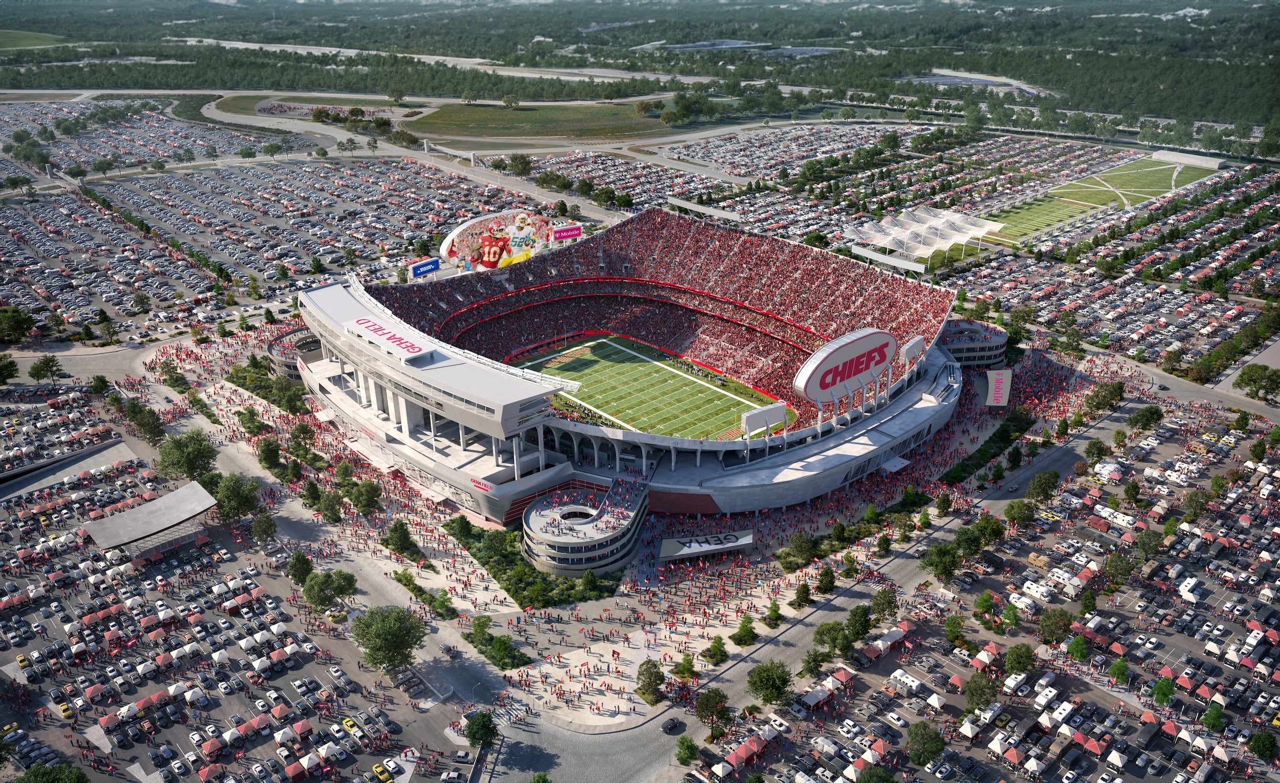 El Arrowhead Stadium es la sede más antigua de Estados Unidos para el Mundial 2026