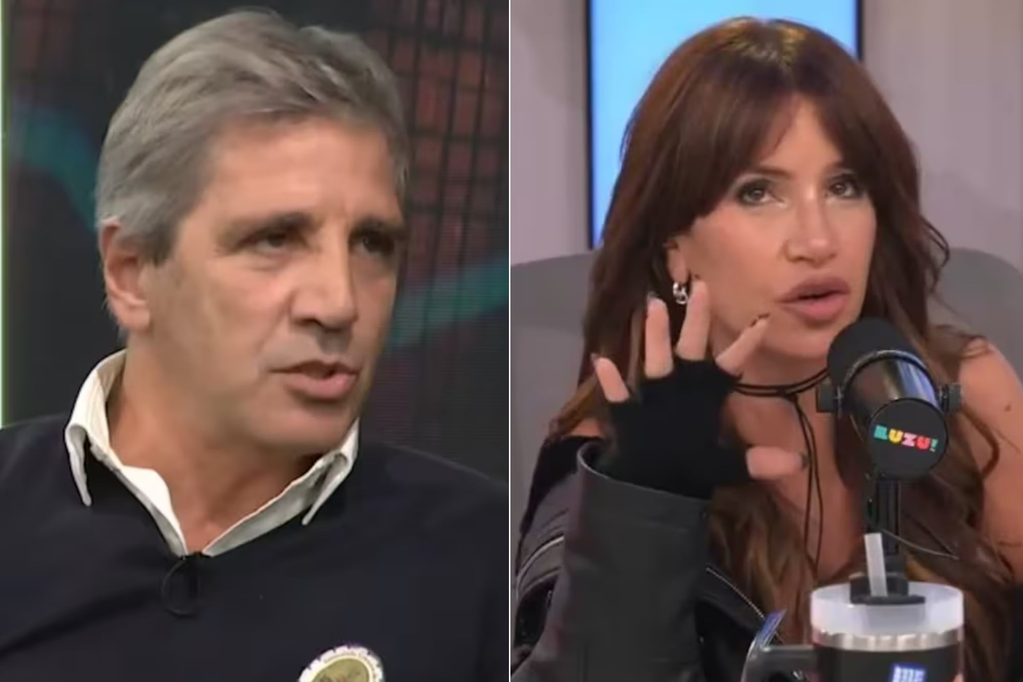 Luis Caputo insultó a Florencia Peña tras su error sobre la salud de Jorge Messi