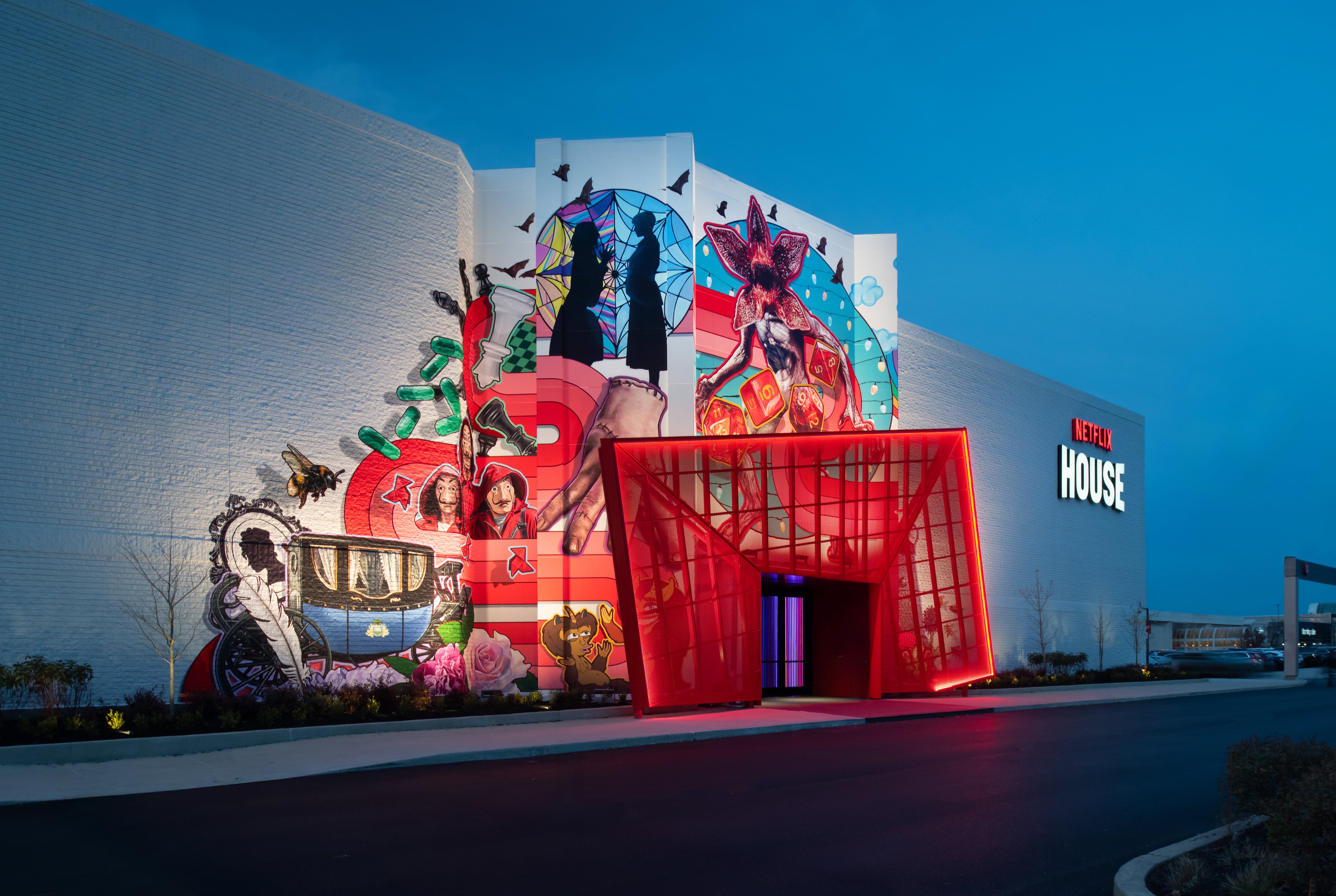 Netflix presentó su primer local temático en Philadelphia, Estados Unidos, con juegos, merchandising y experiencias inmersivas