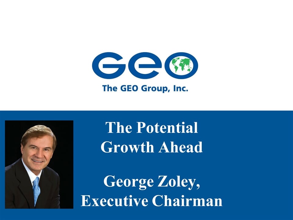 George Zoley es el fundador y presidente de la empresa The GEO Group