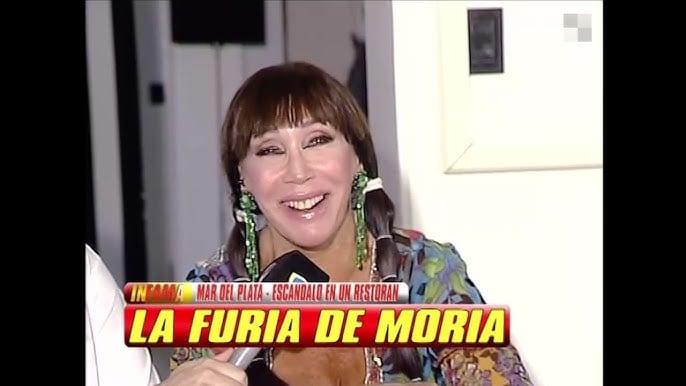 La serie sobre la vida de Moria Casán recuperó algunos de sus momentos más recordados (Captura: América TV)