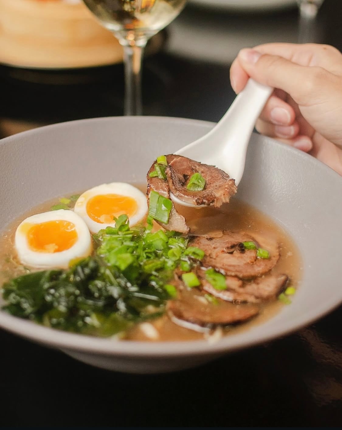Ramen de Cordero en Dashi
