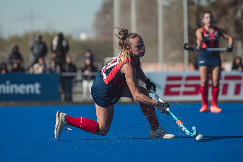 Victoria Sauze, la leona que juega en San Lorenzo