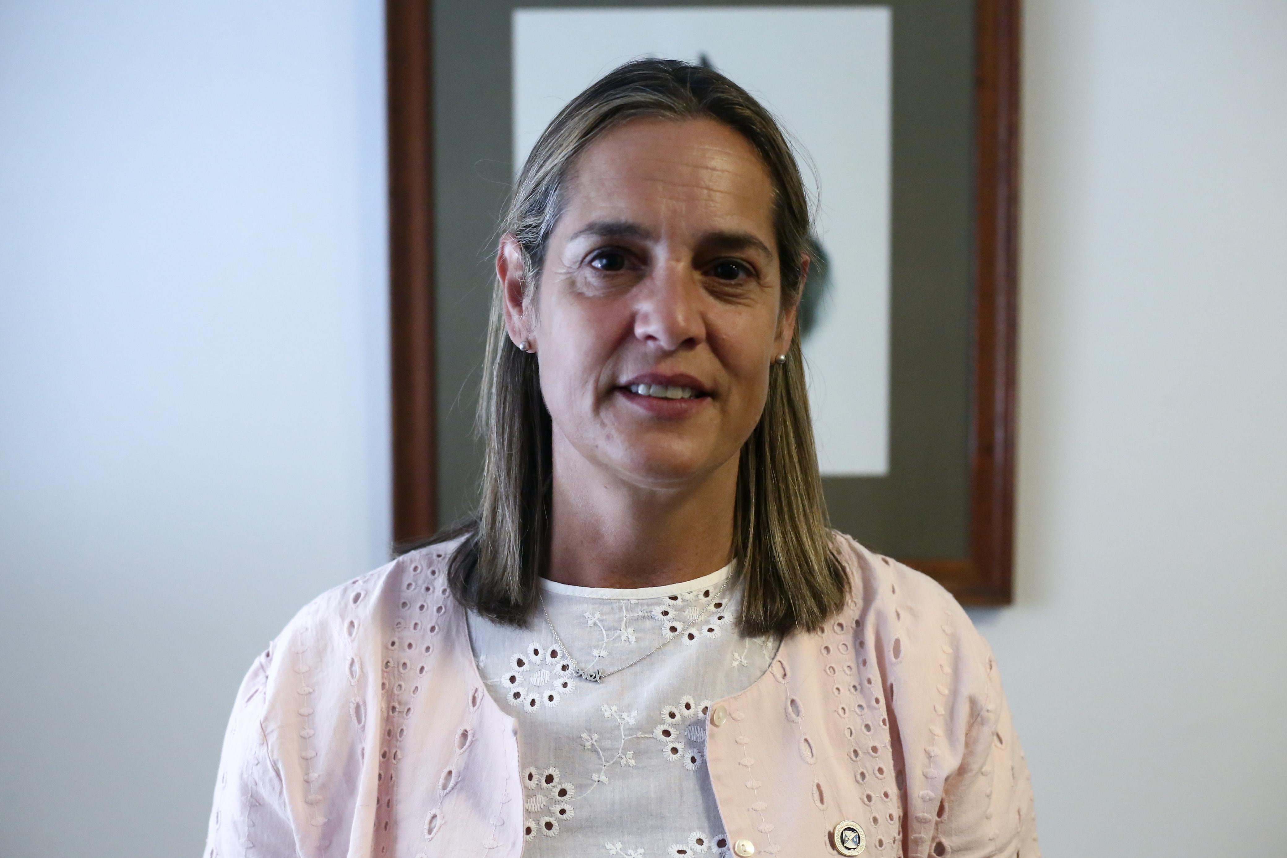 Andrea Sarnari, presidenta de Federación Agraria Argentina
