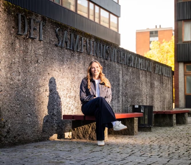 La princesa como alumna de intercambio en la Universidad de Oslo