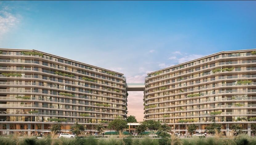 Así se verán los edificios que estarán conectados cuando se terminen