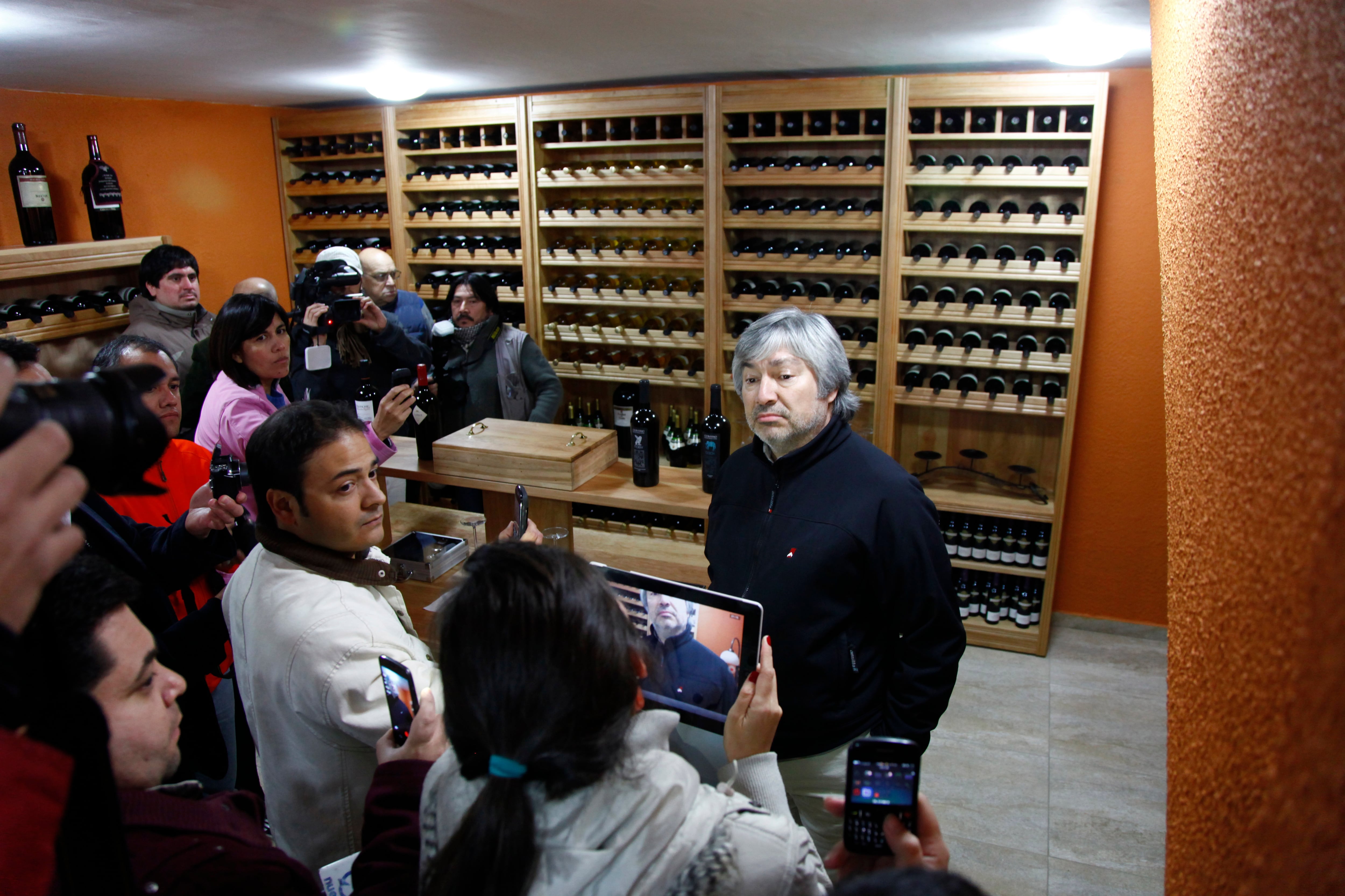 Cuando Lázaro Báez mostró su bodega a los periodistas