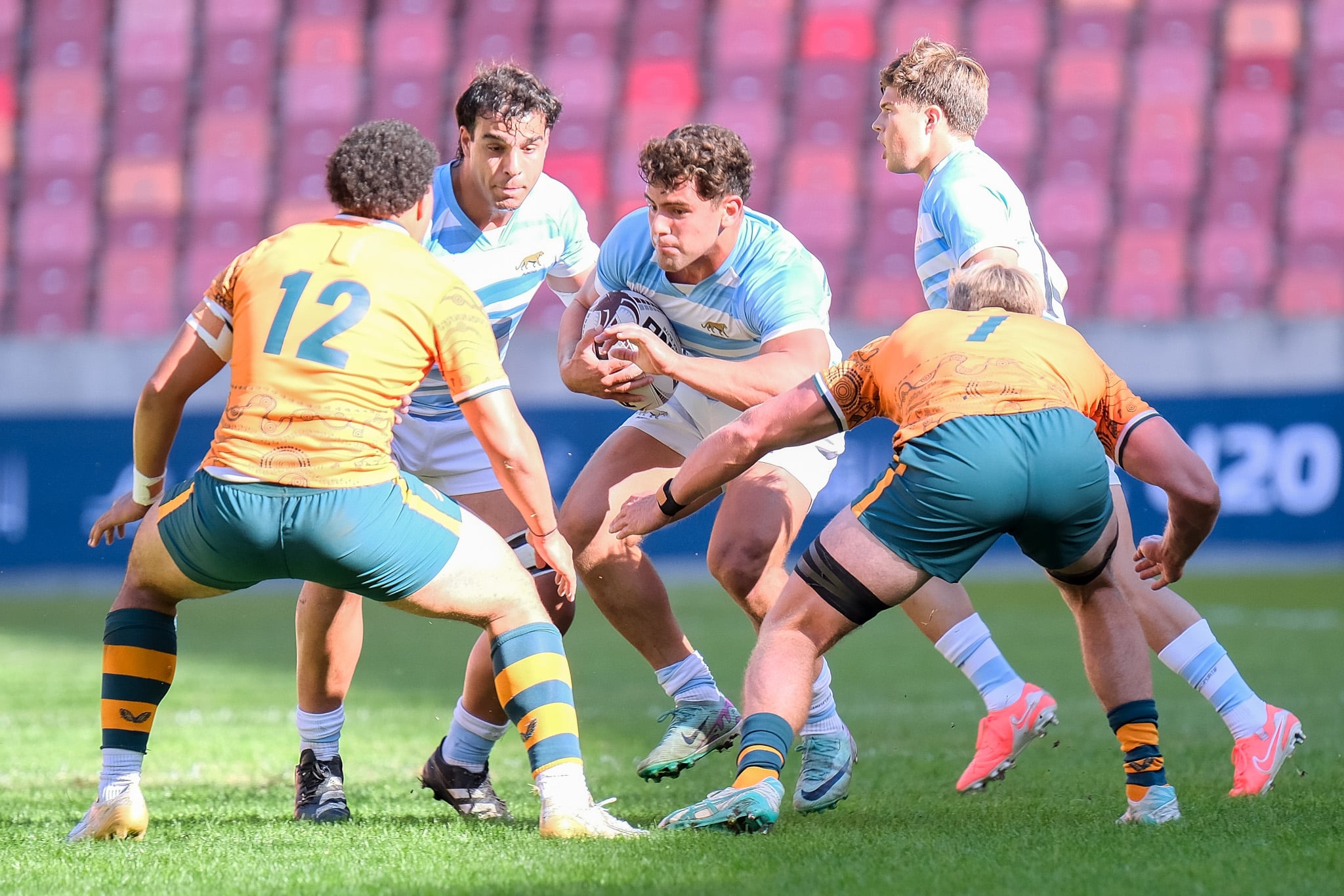 Los Pumitas cayeron ante Australia en la despedida del Rugby Championship M20