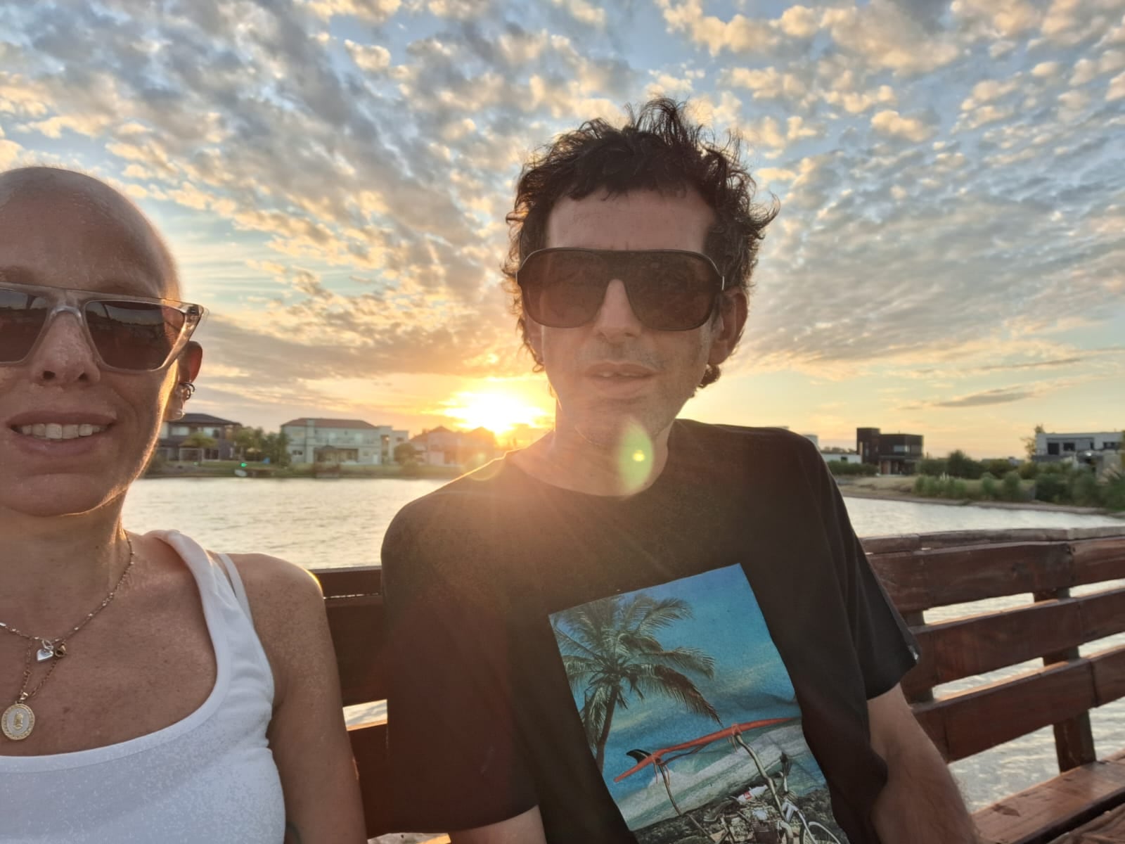 “Todo se dio natural, más relajado y amoroso que nunca, sin propuestas formales, solo con una tranquilidad que abraza el alma