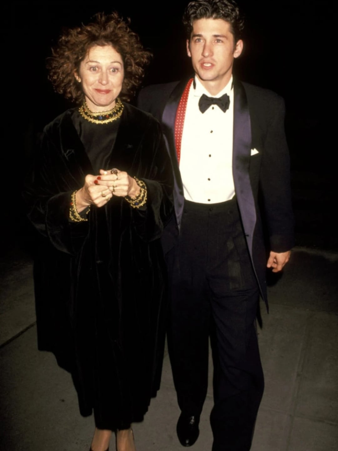 En 1984, Dempsey empezó a salir con Rocky Parker, una actriz 26 años mayor (Foto: Getty Images)