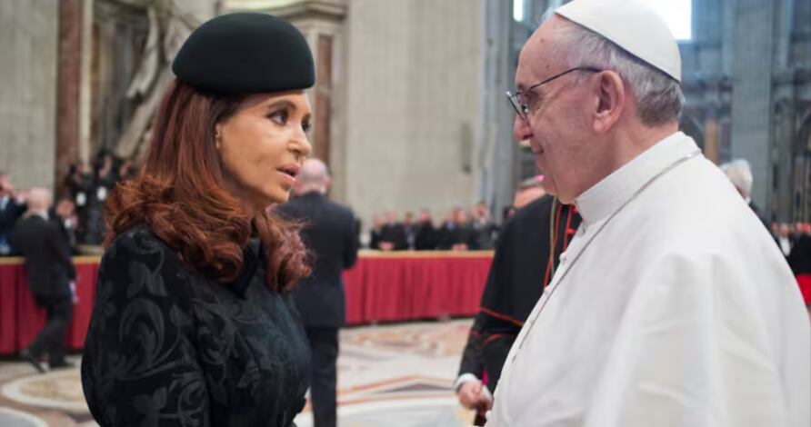 El Papa recibió a Cristina Fernández en 2013 LA NACION