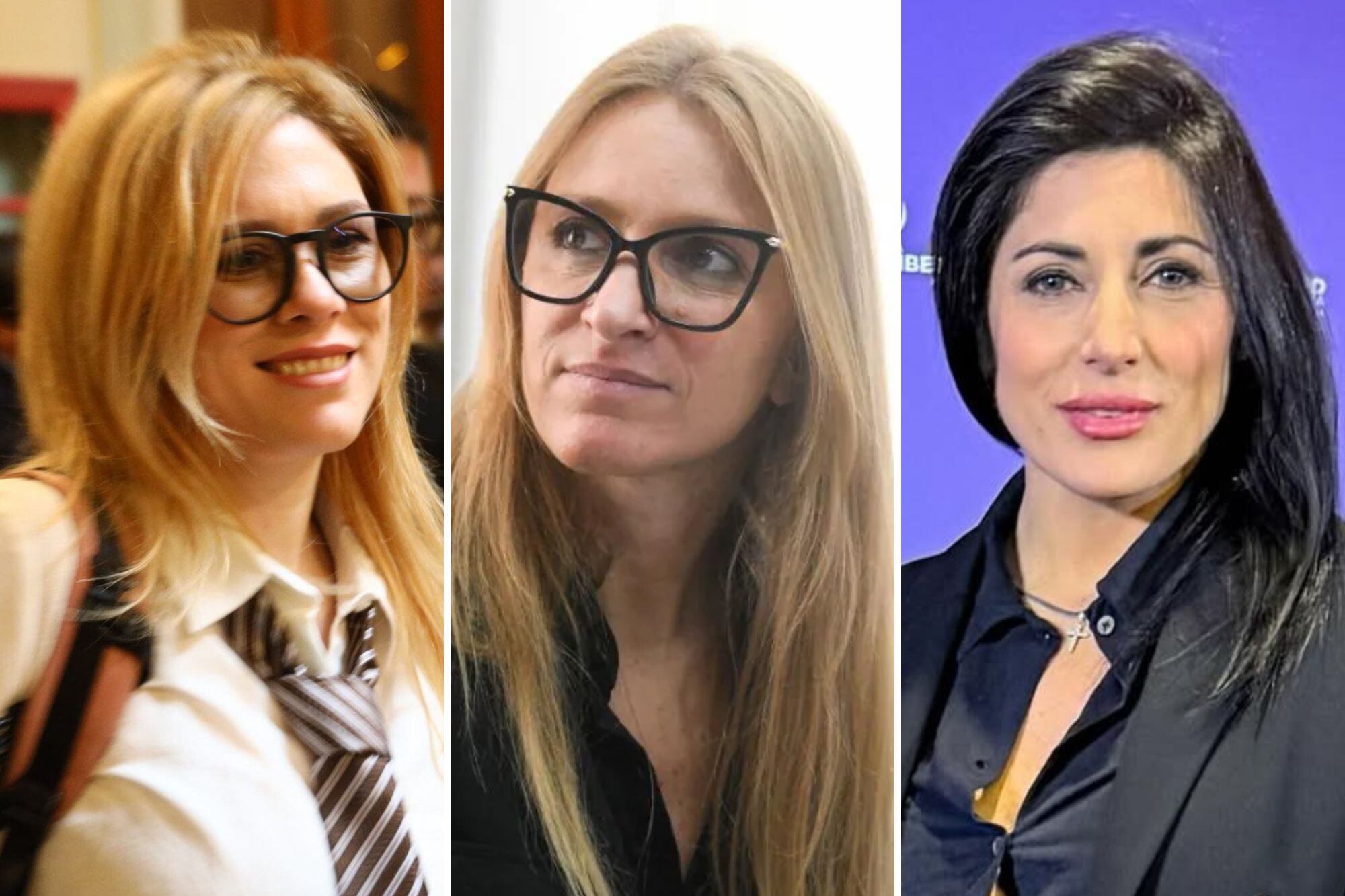 Lilia Lemoine, Florencia Carignano y Juliana Santillán