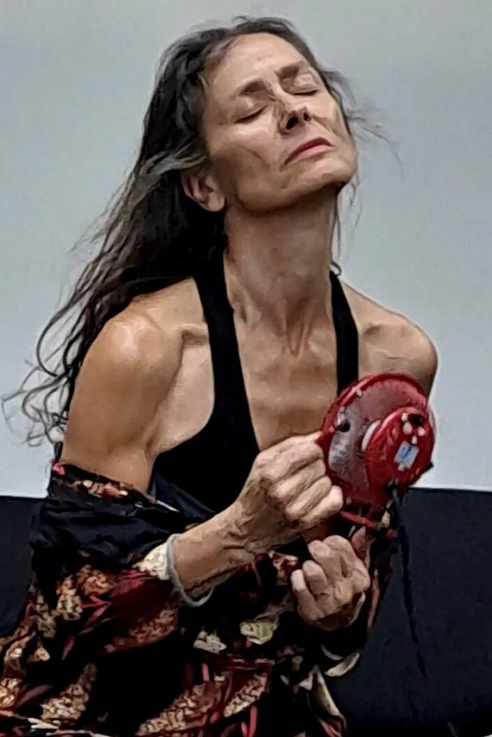 Su primera mujer fue la actriz Socorro Anadón, con quien se casó en 1980. Tres años después se separaron (la imagen es de una obra de teatro en la que ella participa)