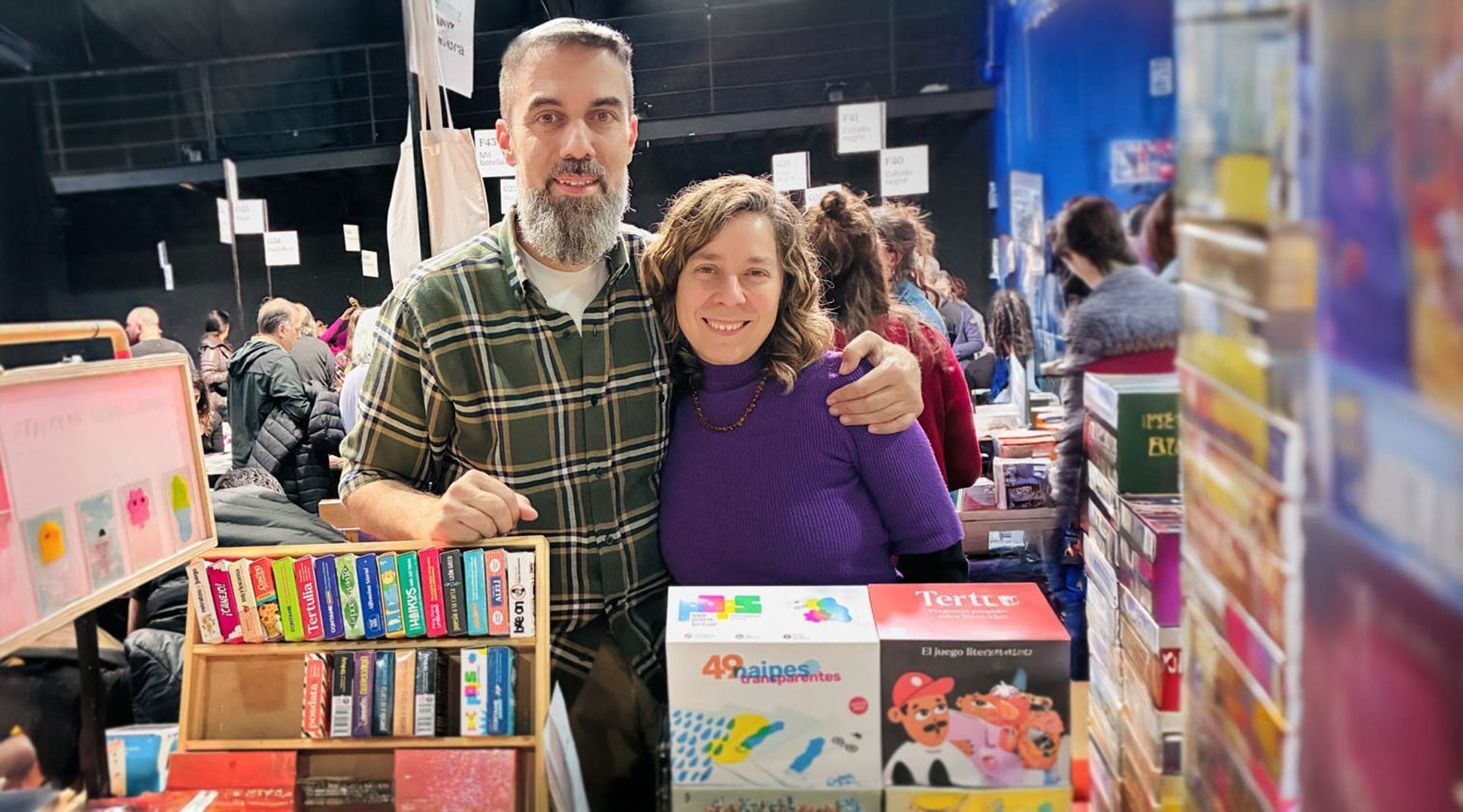 Gloria Claro y Ariel Marcel, fundadores de Tinkuy