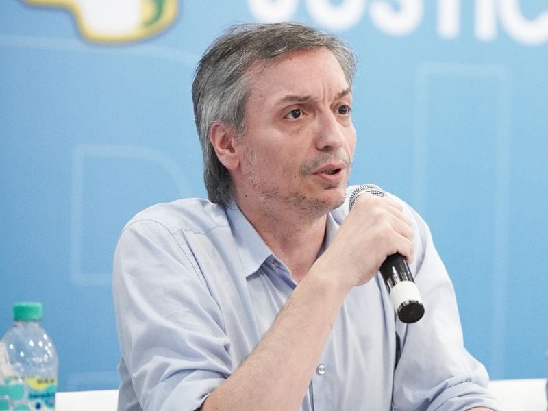Nuevo parte médico de Máximo Kirchner tras su cirugía: cómo evoluciona su salud