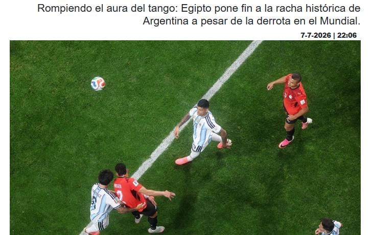 Los medios egipcios, entre el reconocimiento de su selección y las quejas por el arbitraje.